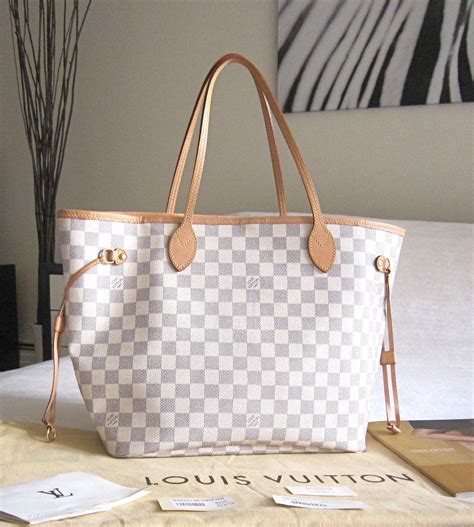 used louis vuitton neverfull white|authentic Louis Vuitton Neverfull.